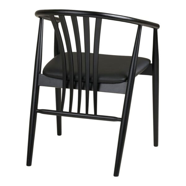 Dining Chair Set "Agustin" - Eiche Schwarz – Bild 2