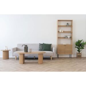 Couchtisch Oval "Boavista" - Natur